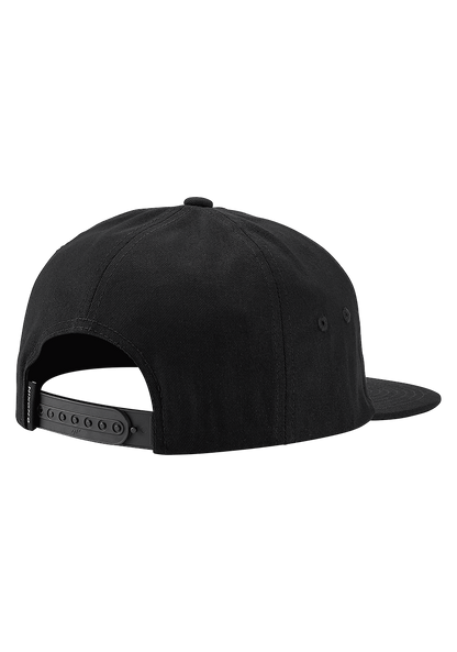 Yorker Snapback Hat - Black