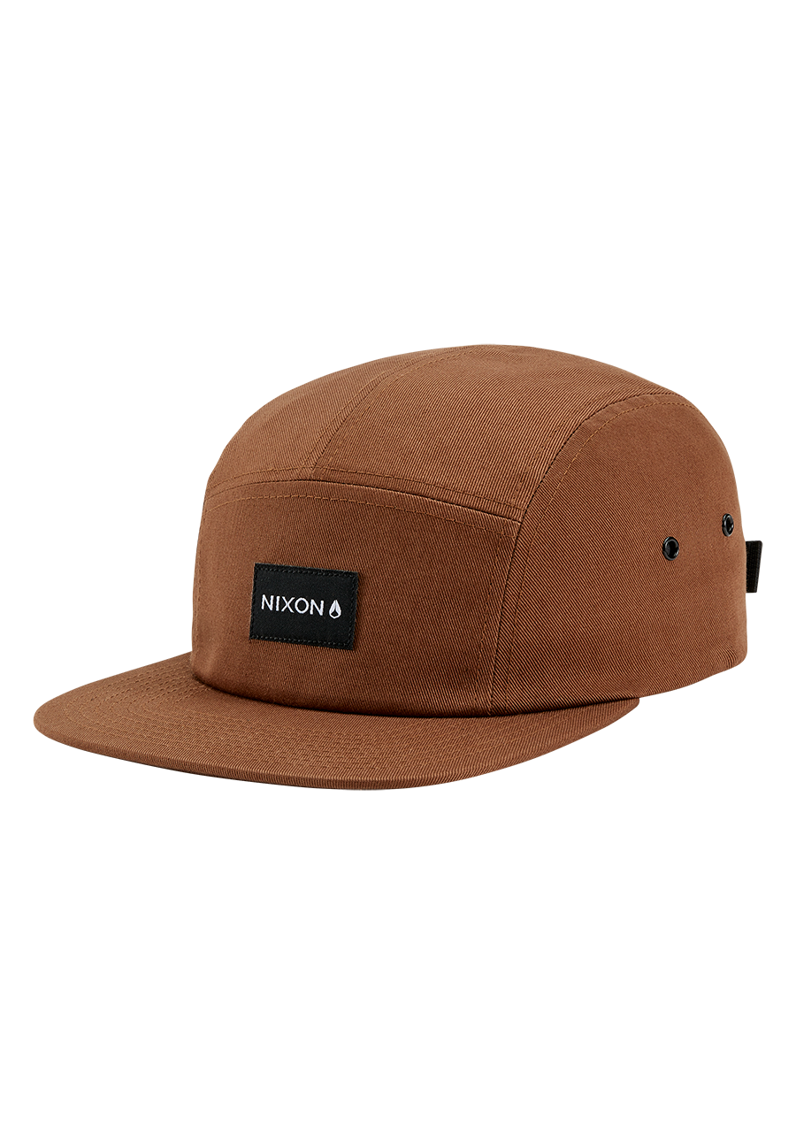 
Mikey 5 Panel Hat - Brown View 1