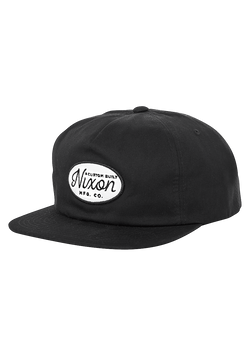 Axle Cotton Hat - Black