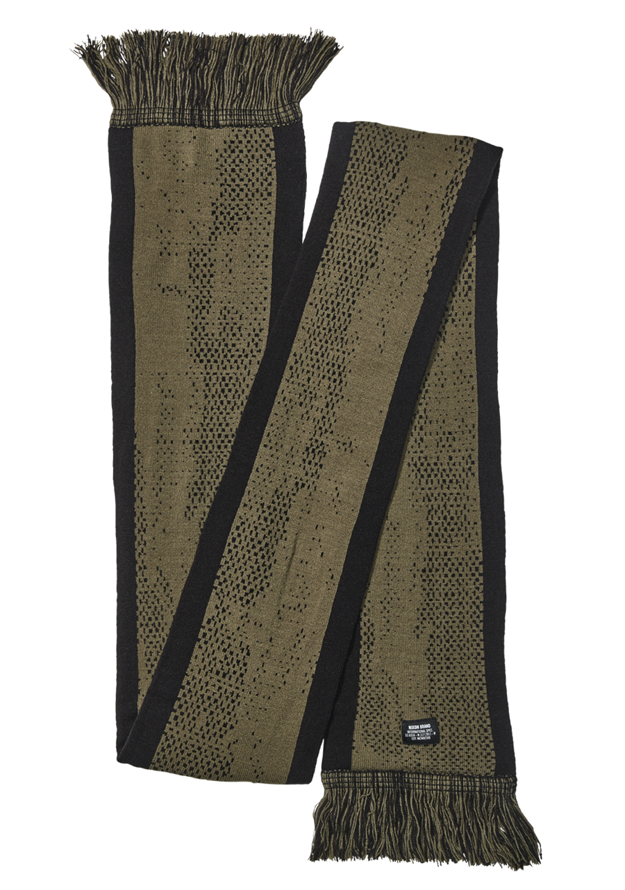 
Drifter Scarf - Olive Dot Camo View 1