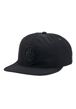 Flight Strapback Hat - Black