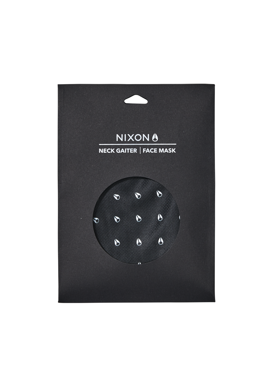 
Silo Neck Gaiter - Black / White View 4