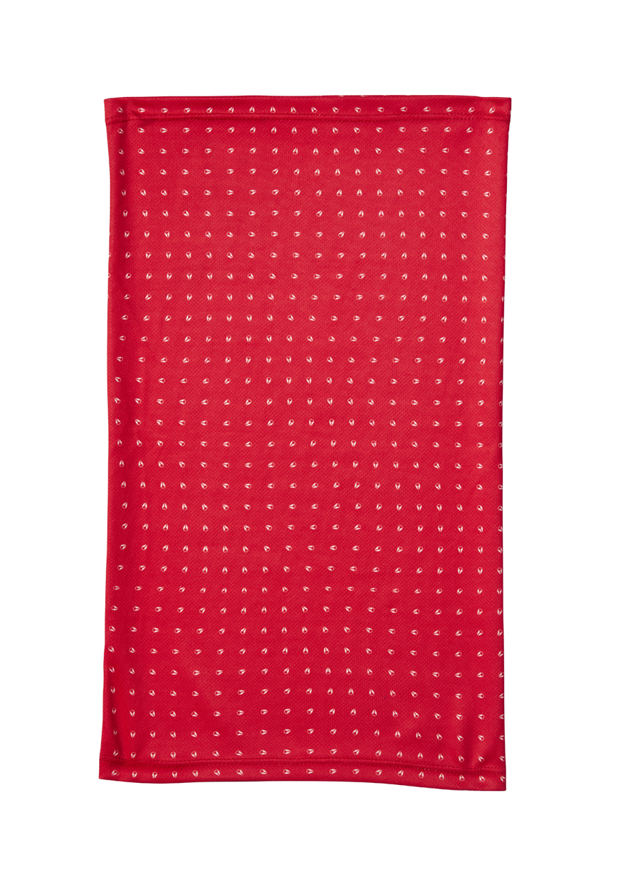 
Silo Neck Gaiter - Red / White View 2
