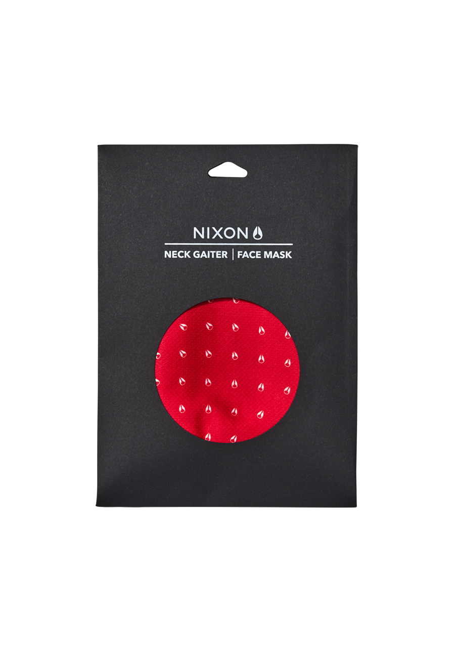 
Silo Neck Gaiter - Red / White View 4