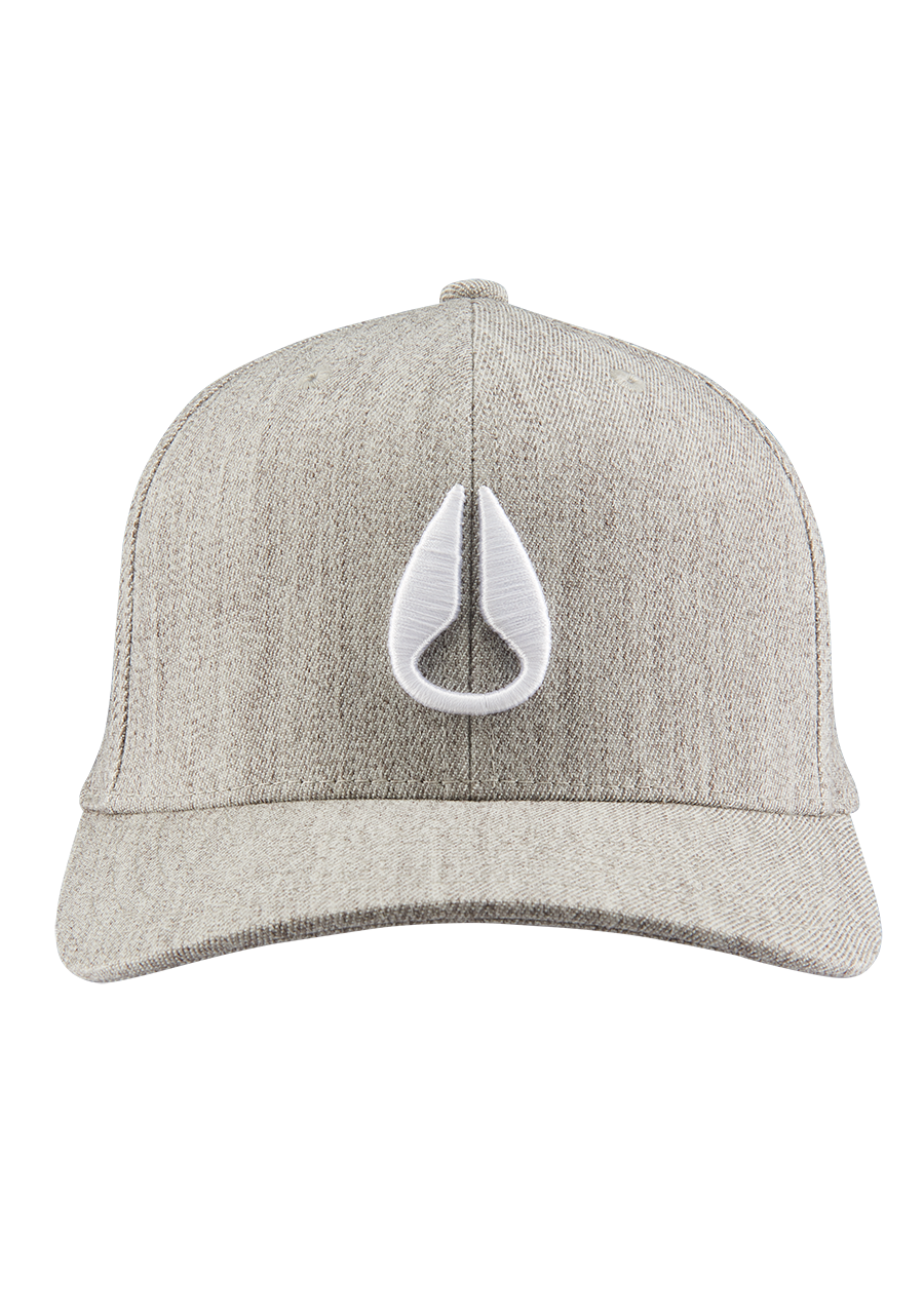 
Deep Down Snapback - Heather Gray / White View 3
