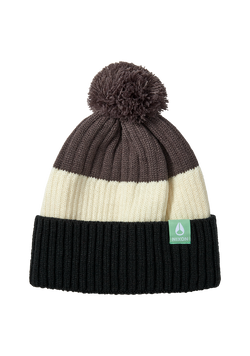 Schrader Pom Beanie - Gray / Black