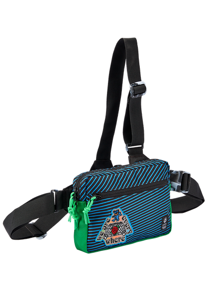 Grateful Dead Bandit Bagaaa - Black / Blue / Green