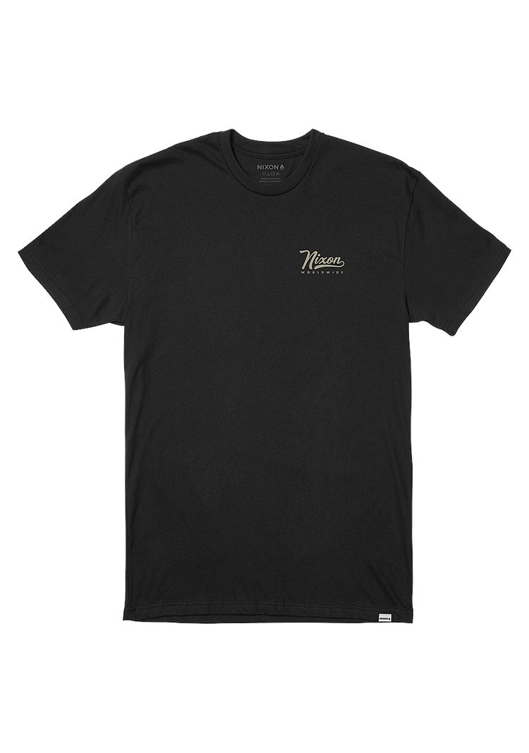 Looped T-Shirt - Black