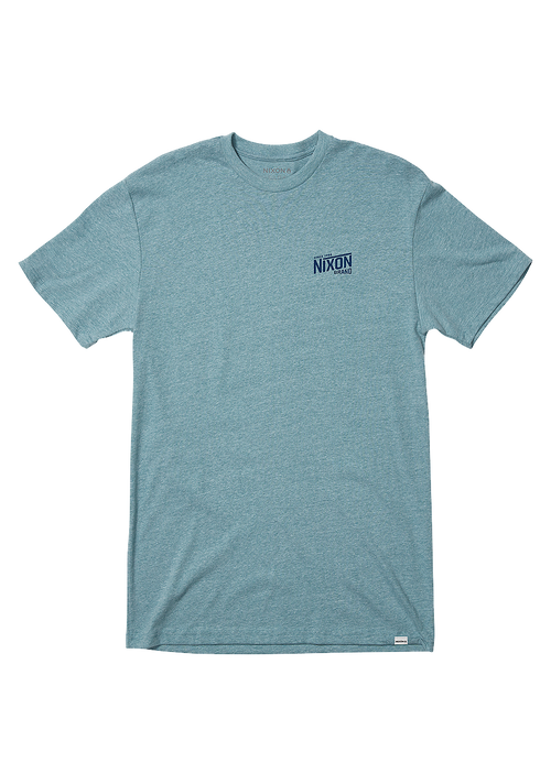 National T-Shirt - Heather Pacific