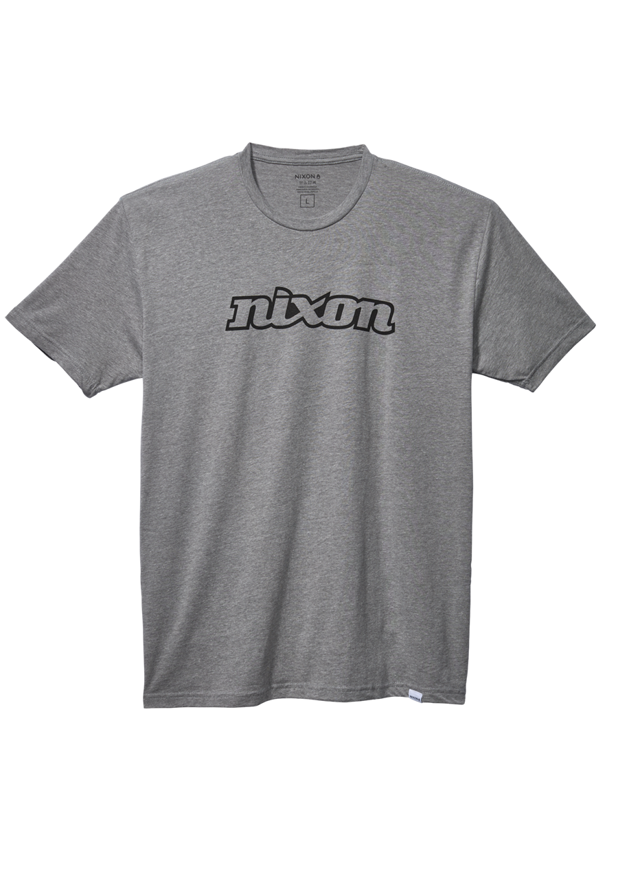 
OG Script S/S Eco Tee - Dark Heather Gray / Black View 1