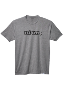 
OG Script S/S Eco Tee - Dark Heather Gray / Black View 1