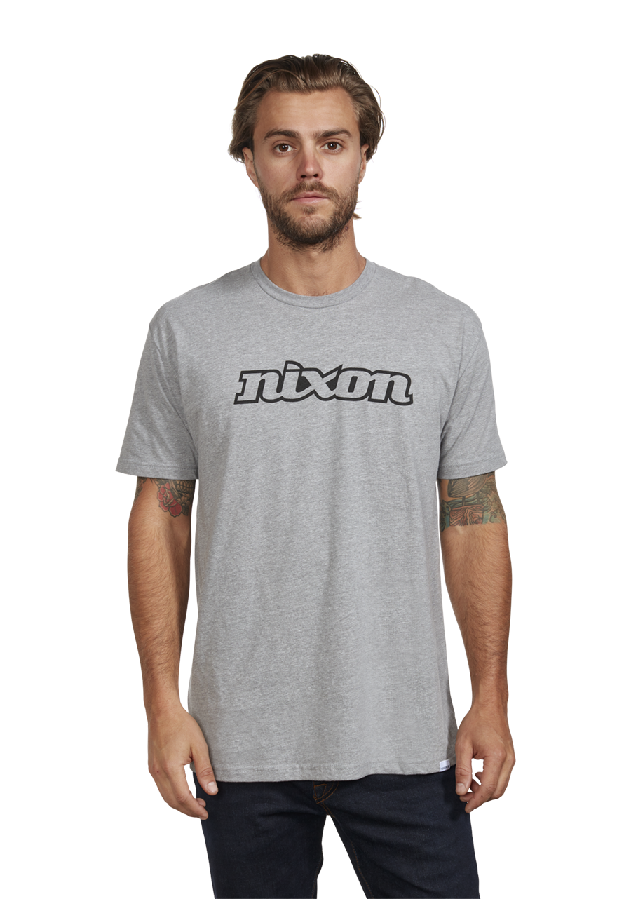
OG Script S/S Eco Tee - Dark Heather Gray / Black View 3