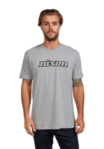 
OG Script S/S Eco Tee - Dark Heather Gray / Black View 3