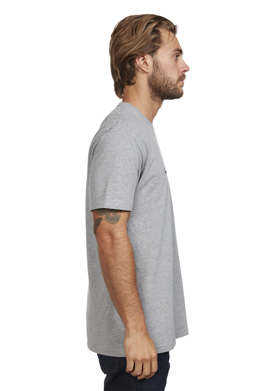 
OG Script S/S Eco Tee - Dark Heather Gray / Black View 4
