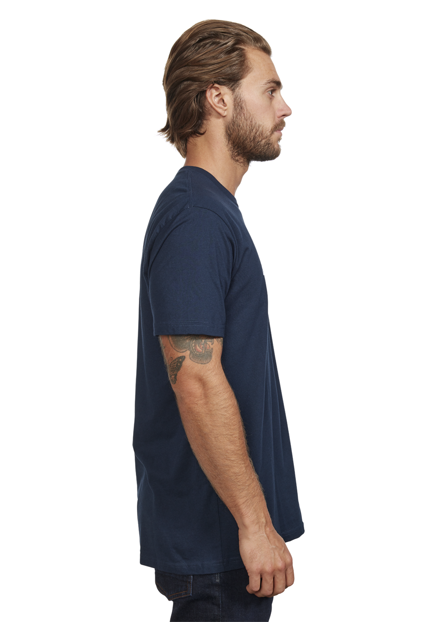 
OG Script S/S Eco Tee - Navy / White View 4
