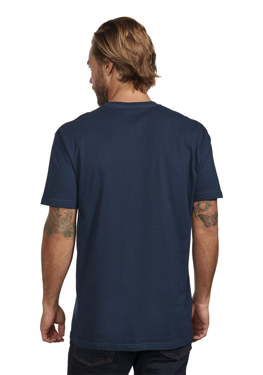 
OG Script S/S Eco Tee - Navy / White View 5