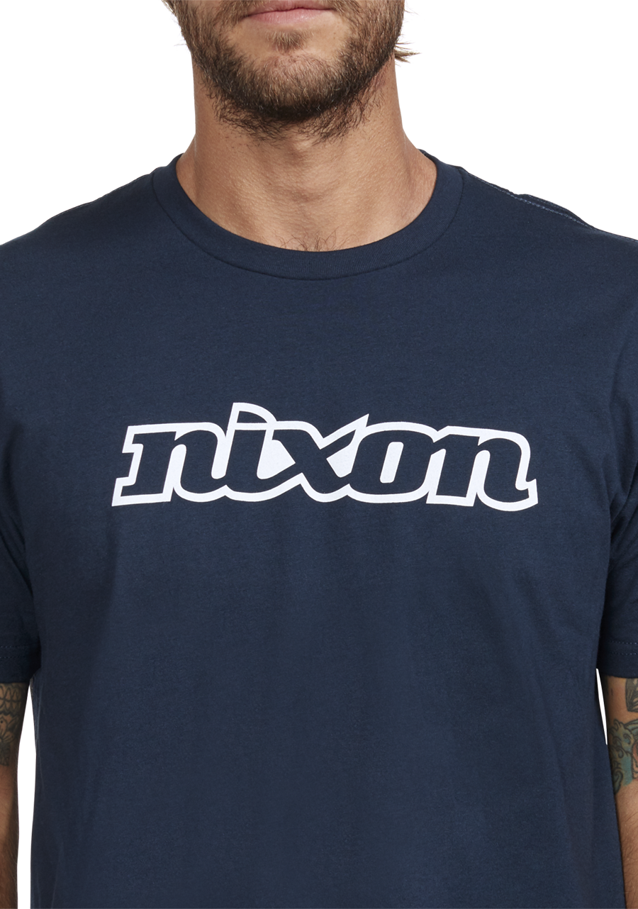 
OG Script S/S Eco Tee - Navy / White View 6