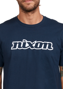 
OG Script S/S Eco Tee - Navy / White View 6