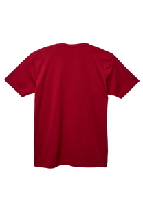 
OG Script S/S Eco Tee - Cardinal / White View 2