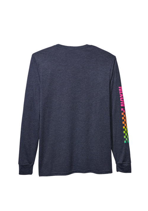 Circuit L/S Tee - Navy / Multi